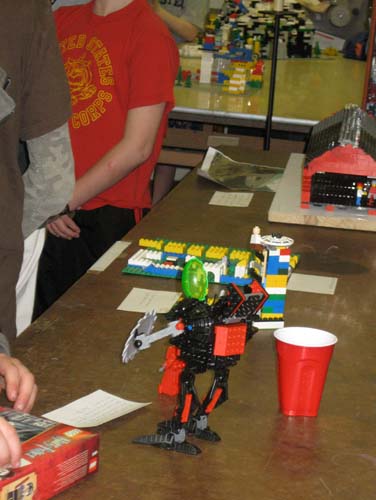 Over 90 adults and young people enjoyed the original creations displayed at the 2012 LEGO Contest organized by St. Luke's Episcopal Church in its Willard Hall on Main Street in Chester on Saturday, April 14. Participating LEGO enthusiasts came from 13 towns in Vermont, two in New Hampshire, and one in New York State.